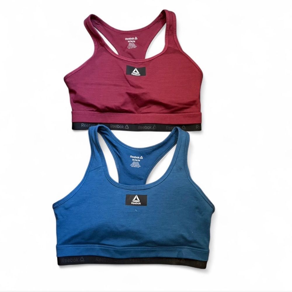 New Balance Red and Blue Sports Bras
